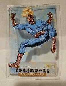 2024 Marvel Masterpieces Platinum '92 - #88 SPEEDBALL - Clear Cut NM/M - Picture 1 of 4