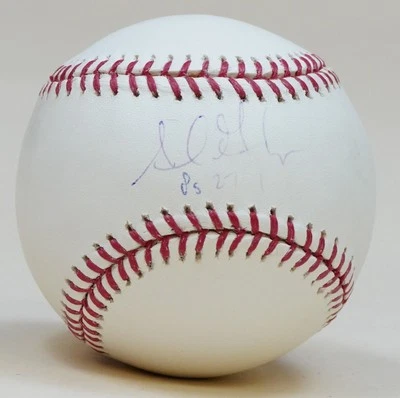 Adrián González Firmado Oficial Grandes Ligas Béisbol PSA/DNA CERTIFICADO DE AUTENTICIDAD Padres Automático 52 Foto 1 de 4