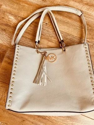 Michael Kors Tasche Leder Grau - Bild 1 von 4