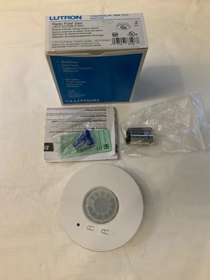 Lutron ‎LRF2-VCR2B-P-WH Radio Saver Vacancy Sensor - White - Image 1 of 2