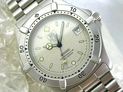 TAG HEUER 2000 Profesional 200m,MENS Buzo, GRIS Foto 1 de 4