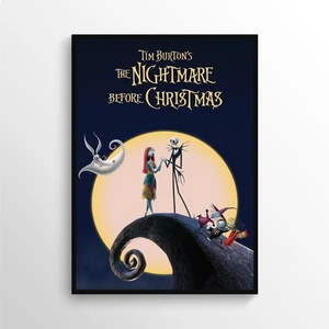 1993 THE NIGHTMARE BEFORE CHRISTMAS - Film Film Poster Druck - A3 A4 A5 - Bild 1 von 4
