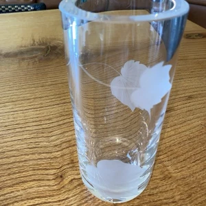 Extrem seltene Vase Peill & Putzler Stil 60er-70er Jahre 8" hoch Blätter Motiv - Bild 1 von 5