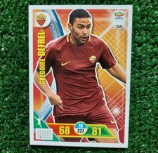 CARD ADRENALYN XL FOOTBALLERS PANINI 2017/18 ROME N°268 DEFREL 2018 ⚽️