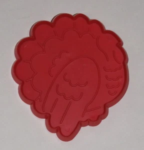VINTAGE TÜRKEI AUSSTECHFORM GROSS THANKSGIVING BAUERNHOF VOGEL TOM GOBBLER PUNZE D18 - Bild 1 von 2