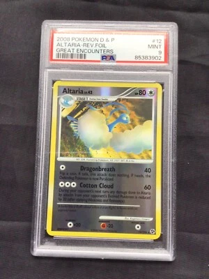 Pokemon Cards: Great Encounters Reverse Holo: Altaria 12/106 PSA 9 - Image 1 of 4