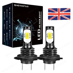 For Mercedes CLK W209 2002-2009 2x H7 Car LED Headlight Bulbs Kit Low Beam 6000K - Picture 1 of 11
