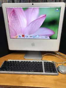 Apple iMac A1208 EMC 2114 MA590LL September, 2006 17" C2 Duo 2GHz 1GB 160GB 10.6 - Picture 1 of 7