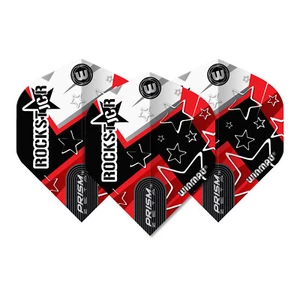 5 Nuevos Juegos Winmau Prism Zeta Players Vuelos de Dardos Estándar - Cullen Rockstar 2 - Imagen 1 de 3