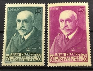 FRANCE #B68-B69. JEAN BAPTISTE CHARCOT MNH - Picture 1 of 2