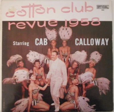Vinyl Cab Calloway Cotton Club Revue 1958 LP Mono, RE 1988 Vocal, Swing Jazz - Image 1 of 2