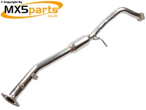 Sección de tubo de escape central de acero inoxidable MX5 Mazda MX-5 Mk2.5 2000>2005 - Imagen 1 de 6