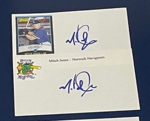 Mostly 2000's Debut Signed Index 3x5 Autograph (you pick from list) Tough on IC