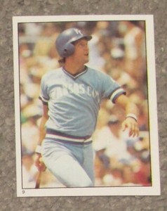 1981 Topps Sticker - KANSAS CITY ROYALS GEORGE BRETT - Nr MINT - FREE SHIPPING