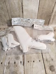 Set di 10 campane da sposa vintage pettine miele decorazione soffitto avorio Victoria Lynn - Foto 1 di 7