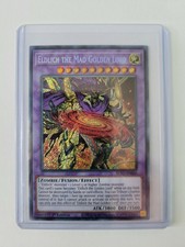 YuGiOh - ELDRICH THE MAD GOLDEN LORD - SECRET RARE BLVO-EN040  - Blazing Vortex
