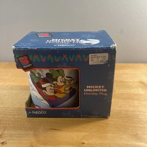 Mickey Unlimited Holiday Keramiktasse Neu im Karton - Bild 1 von 3