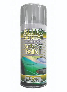 Lata profesional de pintura en aerosol amarillo/verde multitono camioneta bicicleta - 400 ml - Imagen 1 de 6