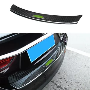 For Mazda 6 Atenza 2020-2021 Rear Bumper Black Sill Trunk Tread Plate Protector - Picture 1 of 6