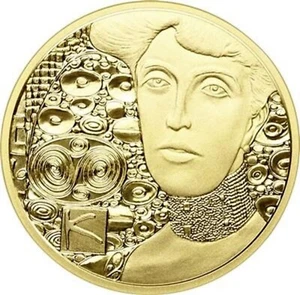 10,14 gr 50€ Goldmünze Adele Bloch-Bauer - Klimt und seine Frauen 2012 PP - Picture 1 of 3