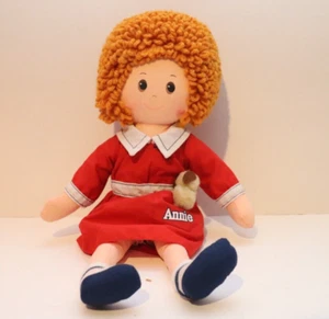 Vintage Doll Little Orphan Annie 1982 Plush Knickerbocker Toys - Picture 1 of 6