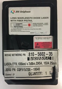 CQF413/608-19540 JDS Uniphase Long wavelength diode laser with fiber pigtail - Foto 1 di 8