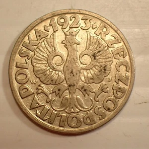 Poland 1923 20 Groszy Coin - Picture 1 of 2