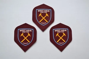 West Ham United Darts Flights Offically Licensed West Ham Utd Flights - Picture 1 of 1