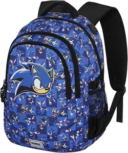 Sonic 2 The Hedgehog Mochila Grande 46x34x22cm Escuela Primaria Niño - Imagen 1 de 5