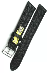 20mm /16mm XL flach LOUISIANA ALLIGATOR GERMANY BAND Übergröße kompatibel Patek - Picture 1 of 2