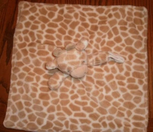 Carters Plush Stuffed Giraffe Soft Security Blanket Lovey Pacifier Holder ~ MINT - Picture 1 of 4