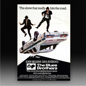 The Blues Brothers 1980 Original British One Sheet Poster – Dan Aykroyd & Belush - Bild 1 von 1
