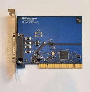 Tarjeta controladora paralela de 25 pines B&B ELECTRONICS AKZ0422 PCI - Imagen 1 de 3