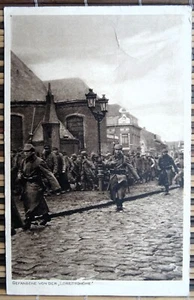 WWI. Feldpost. Prisoners from Loretto Hills. German 1915 photo postcard - Picture 1 of 2