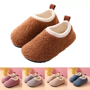 Kinder Hausschuhe Winter Pantoffeln Mädchen Jungen Warme Puschen Slippers Home - Bild 1 von 19