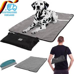 Hundedecke Outdoor Wasserdicht Waschbar Haustier Decke Für Unterwegs Camping Hun - Bild 1 von 12