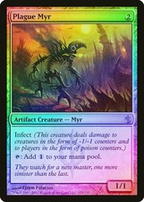 Plague Myr FOIL Mirrodin Besieged NM Artifact Uncommon MAGIC MTG CARD ABUGames