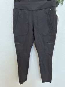 Athleta Hose Damen 6P grau Highline Hybrid Cargo Tight aktiv sportlich neu mit Etikett - Bild 1 von 24