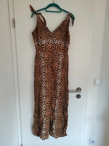 Sommerkleid Strandkleid Beinschlitz Leoparden print Asos 38 - Bild 1 von 5