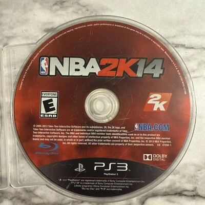 NBA 2K14 Sony Playstation 3 PS3 Video Game Disc & Case (No Manual or Case Art) - Image 1 of 4