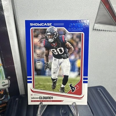 2018 Panini Score-Showcase JaDeveon Clowney #8 Blue /99 - Image 1 of 4