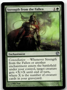 MTG Strength from the Fallen Journey into Nyx 143/165 Regular Uncommon - Picture 1 of 1