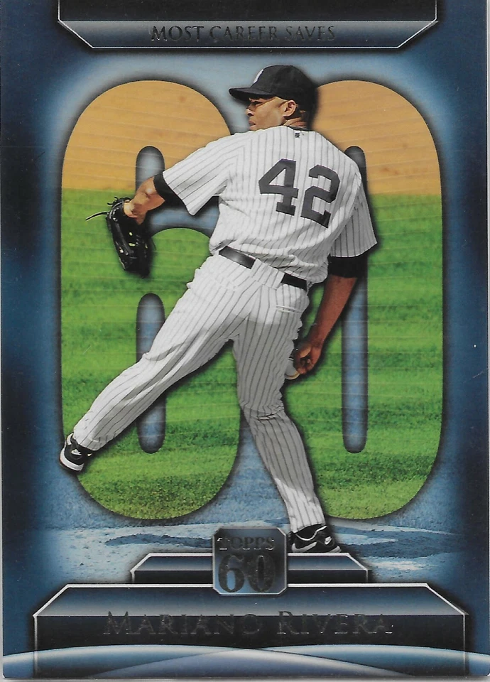 2011 Topps Topps 60 #T60-55 Mariano Rivera New York Yankees HOF - Image 1 of 1