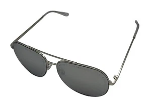 Lucky Brand Silver Mens Metal Aviator Sunglass, Silver Mirror Lens D2002 - Picture 1 of 10