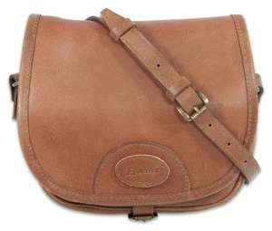 LEATHER HUNTING SHOOTING CARTRIDGE BAG BRAND NEW - Picture 1 of 5