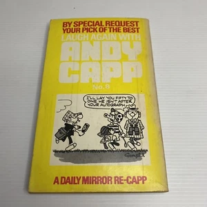 Vintage Laugh Again with Andy Capp No.8 Daily Mirror Re-Capp 1972 By Reg Smythe - Picture 1 of 9