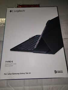 Logitech Type S Keyboard Case for Samsung Galaxy Tab S2 9.7 (920-007985) | Black