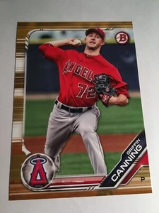 2019 Bowman Paper Prospects Jumbo 5x7 Griffin Canning Angels BP48 Gold 01/10 - Picture 1 of 1