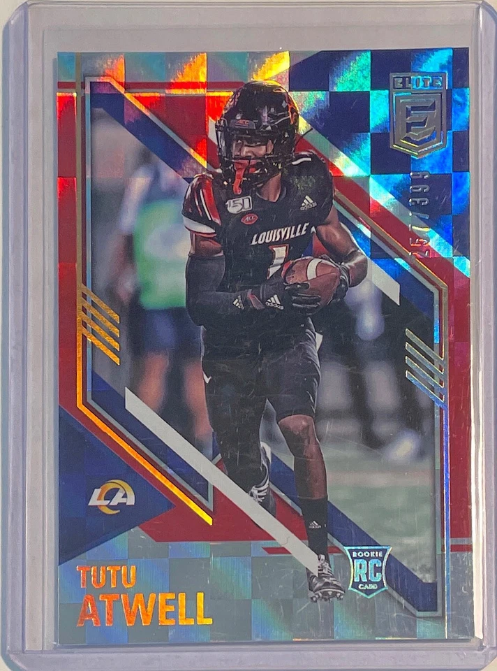 TUTU ATWELL 2021 PANINI DONRUSS ELITE RED ROOKIE RC #D 257/399 - Image 1 of 1