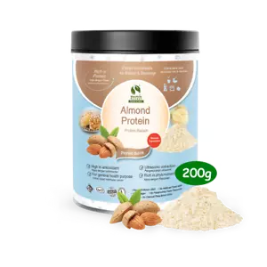 Superfood Almond Organic Protein Powder 200g | Vegan & Non-GMO Healthy Mix - Bild 1 von 4